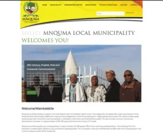 Mnquma.gov.za(Mnquma Local Municipality) Screenshot