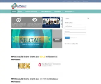 MNRS.org(Midwest Nursing Research Society) Screenshot