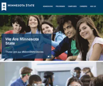 MNscu.edu(Minnesota State Colleges and Universities) Screenshot