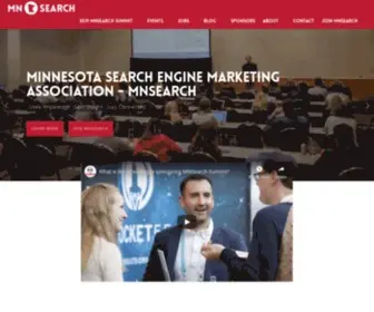 Mnsearch.org(Minnesota Search Engine Marketing Association) Screenshot