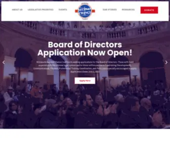 Mnsecondchance.org(MN Second Chance Coalition) Screenshot
