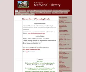 MNspear.org(MN Spear Memorial Library) Screenshot