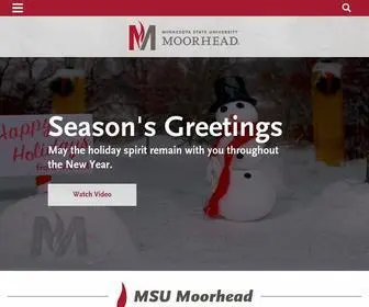 MNstate.edu(Minnesota State University Moorhead) Screenshot