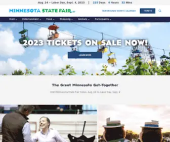 MNstatefair.org(Aug) Screenshot