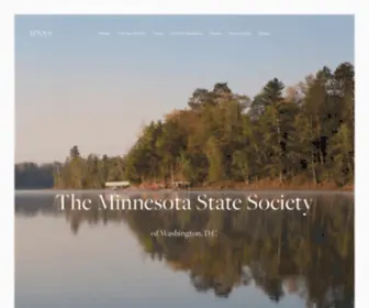 MNstatesociety.org(The Minnesota State Society of Washington D.C) Screenshot