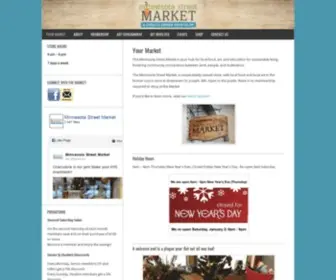MNStreetmarket.com(Minnesota Street Market) Screenshot