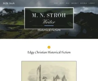 MNStroh.com(Edgy Christian Historical Fiction) Screenshot