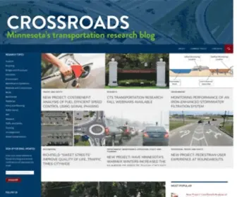 MNtransportationresearch.org(Minnesota's transportation research blog) Screenshot
