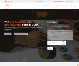 Mnvassociates.com(Bookkeeping & Accounting Firms Dubai) Screenshot