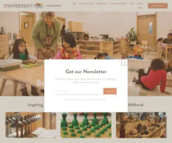 MNW-PDX.org(Montessori Northwest) Screenshot