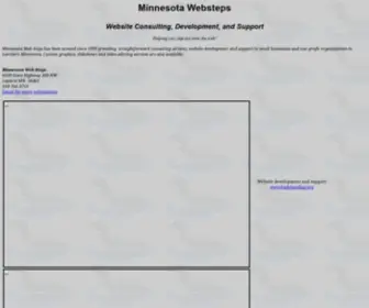 Mnwebsteps.com(Minnesota Web Steps) Screenshot