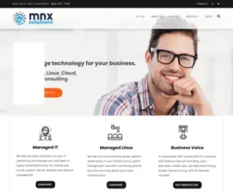 MNxsolutions.com(MNX Solutions) Screenshot