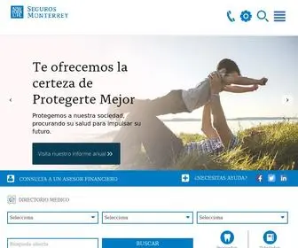 MNYL.com.mx(Seguros Monterrey New York Life) Screenshot