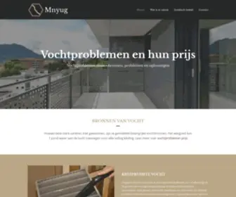 Mnyug.com(Vochtbestrijding) Screenshot