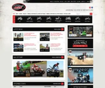 MNZ.co.nz(Motorcycling New Zealand) Screenshot