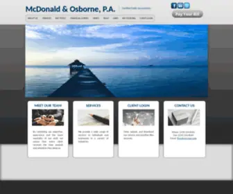 MO-Cpa.com(McDonald & Osborne) Screenshot