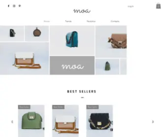 Moabags.com.mx(Bolsos de mano) Screenshot