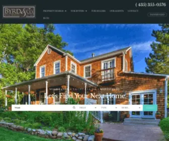 Moabbyrdco.com(Byrd & Co Real Estate Moab Utah) Screenshot