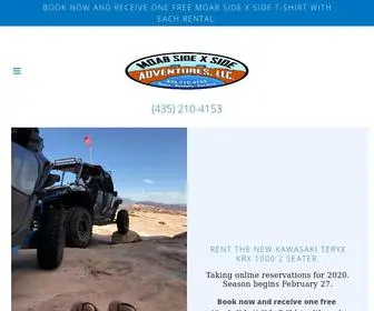 Moabsidexside.com(Moab Side X Side) Screenshot