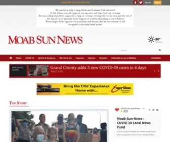 Moabsunnews.com(Moab Sun News) Screenshot