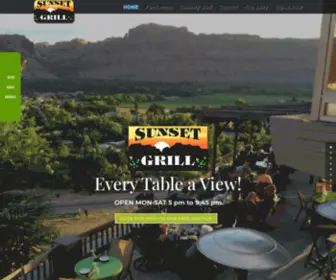 Moabsunsetgrill.com(Sunset Grill Moab Utah) Screenshot