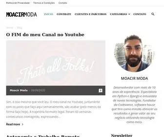 Moacirmoda.com(Desenvolvedor e empreendedor) Screenshot