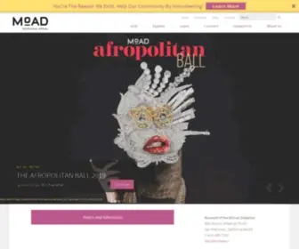 Moadsf.org(Museum of the African Diaspora (MoAD)) Screenshot