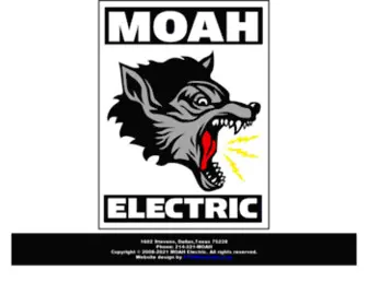 Moahelectric.com(MOAH) Screenshot