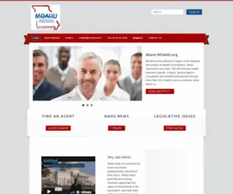 Moahu.org(Missouri Association of Health Underwriters) Screenshot