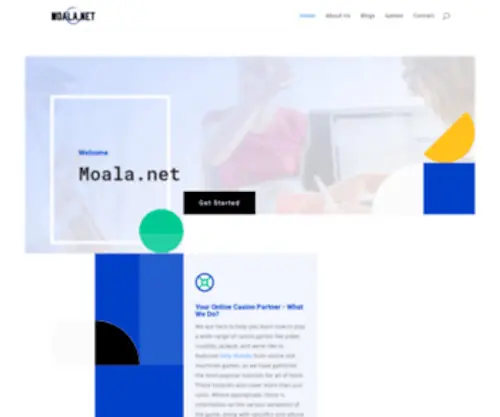 Moala.net(Contact Page for Domain Name) Screenshot