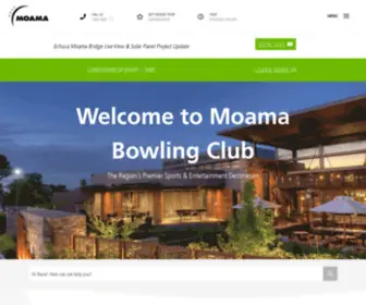 Moamabowlingclub.com.au(Moama Bowling Club) Screenshot