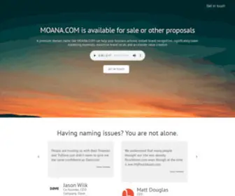 Moana.com(MarkUpgrade) Screenshot