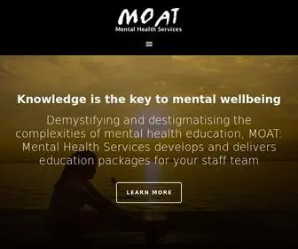 Moat.com.au(Mental Health Services) Screenshot