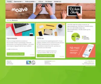 Moava.no(Hjemmeside) Screenshot