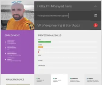 Moayyadfaris.com(Moayyadfaris) Screenshot
