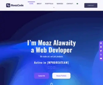 Moazcode.com(Moaz Alawaity) Screenshot