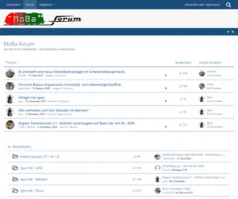 Moba-Forum.ch(Das Forum für Modellbahn) Screenshot