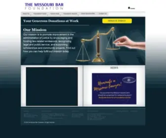 Mobarfoundation.org(The Missouri Bar Foundation) Screenshot