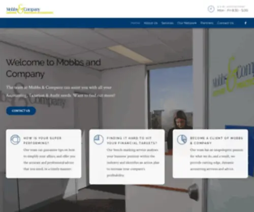 Mobbsandcompany.com(Tax Accountants in Brisbane) Screenshot