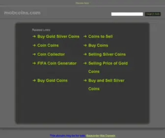 Mobcoins.com(mobcoins) Screenshot