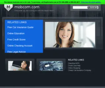 Mobcom.com(Free Car Insurance Quote) Screenshot