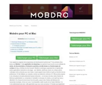 Mobdrofr.com((Windows)) Screenshot