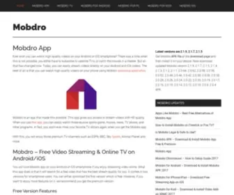 Mobdropro.com(Mobdro application) Screenshot