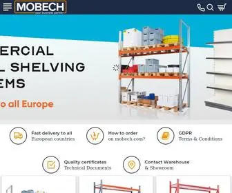 Mobech.com(Your business partner) Screenshot