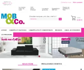 Mobeco.com(Canapés) Screenshot