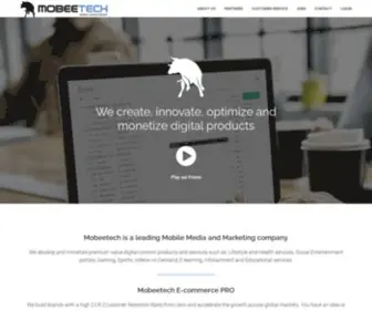 Mobeetech.com(Mobeetech B.V) Screenshot