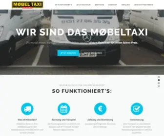 Mobeltaxi.de(Möbeltaxi) Screenshot