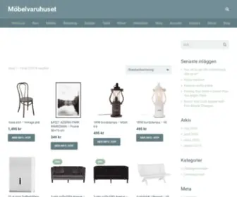 Mobelvaruhuset.se(Möbler online hos Möbelvaruhuset) Screenshot