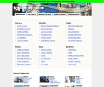 Mobemeet.com(The premium domain name) Screenshot