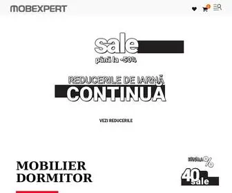 Mobexpert.ro(Mobilier, canapele, decorațiuni în magazine și online) Screenshot